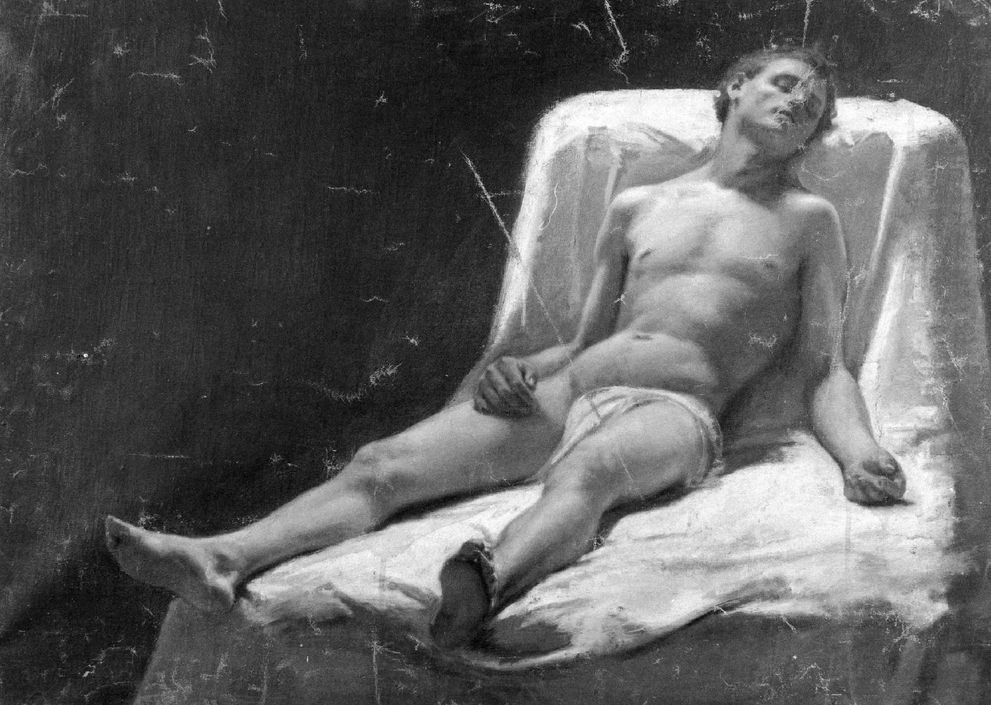 Figura maschile nuda - Galleria d'Arte Moderna Achille Forti, Verona